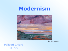 Modernism - marilena beltramini