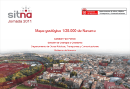 Mapa Geológico 1-25.000 de Navarra - PCyP SITNA