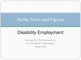 Myths, Facts and Figures