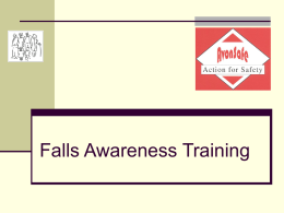 Falls Awareness Training