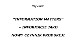Asymetria informacji