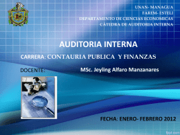 Presentacion final del curso - MSc. Jeyling Alfaro Manzanares