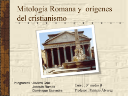 Mitología y cristianismo romano