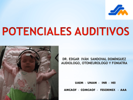 Potenciales auditivos - Carpe Diem – Cogito ergo sum