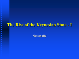 Rise of Keynesian State (nation)