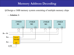 Memory Decoding 20060028