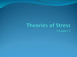 Theories of Stress