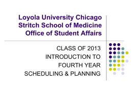 Loyola University Chicago Stritch School of Medicine