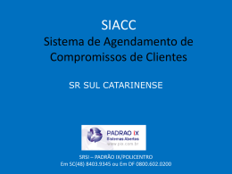 SIACC_SRSI - SR - Serviços de Informática