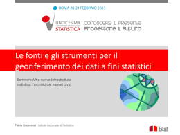 - Undicesima Conferenza Nazionale di Statistica