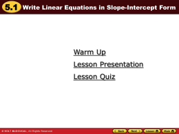 lesson 5.1