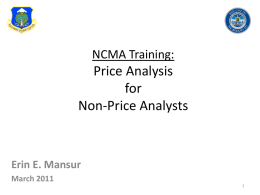 Session 1- Course 01 Intro to Pricing