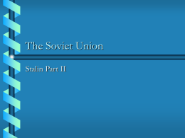 Stalin Part II