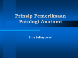 Principles of Clinical and Anatomic Pathologic Examinations