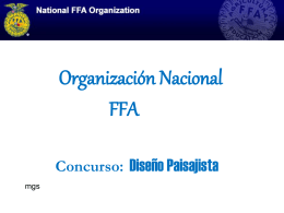 Diseño Paisajista - FFA Region de Arecibo