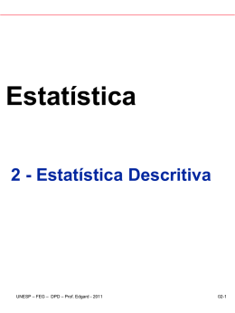 02 - Estatística Descritiva [2] - FEG