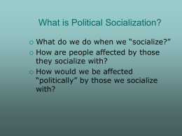 Political Ideology Powerpoint