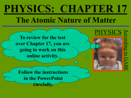 physics webquest - Walden University ePortfolio for Mike Dillon
