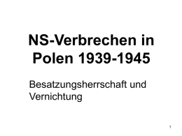 ppt - Pädagogik und NS-Zeit