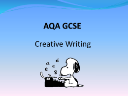 AQA GCSE - Mrsjgibbs