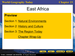World Geography Today Chapter 23
