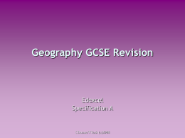Geography GCSE Revision