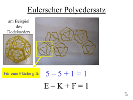 Eulerscher Polyedersatz im Raum