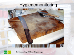 Hygienemonitoring