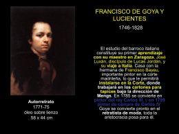 Francisco de goya y lucientes - IES Guillem Colom Casasnoves
