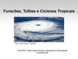 Aula03_CiclonesTropicais - IAG -USP