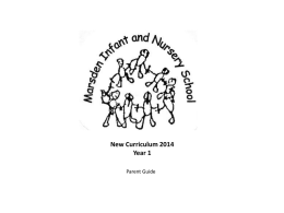 Reading Year 1 Expectations - Marsden Infant & Nursery School