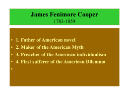 James Fenimore Cooper 1783-1859