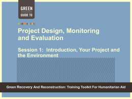 Module-2-Session-1 - Green Recovery & Reconstruction