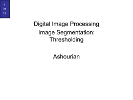 ImageProcessing9-Segmentation(PointsLinesEdges)