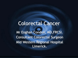 Colorectal Cancer - Clare Cancer Support