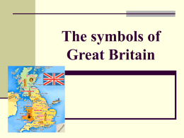 The symbols of Great Britain