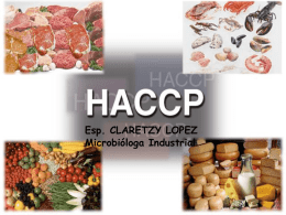Haccp-bpm - Control de Calidad en la Industria Alimentaria