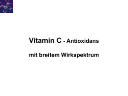 Die Vitamin C - Hufeland