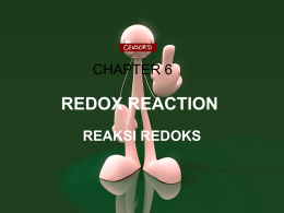 redox reaction reaksi redoks