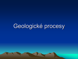 Geologické procesy