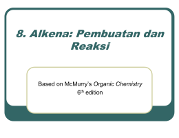 Pembuatan Alkena - Farmasi Carbon 2012