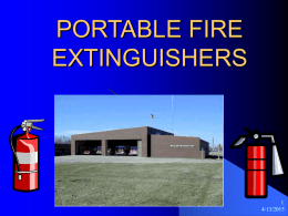 2014-04-25 PPT Portable Fire Extinguishers
