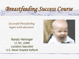 Breastfeeding Success Course  - Awhonn