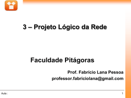 c1_Projeto_Logico - Blog do Professor Fabricio Lana