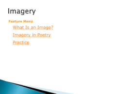 Elements of Literature: Imagery