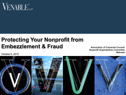Protecting Your Nonprofit from Embezzlement & Fraud