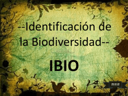 IBIO--Presentación del Módulo