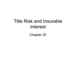 Power Point Chapter Twenty