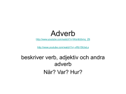 Adverb - WordPress.com