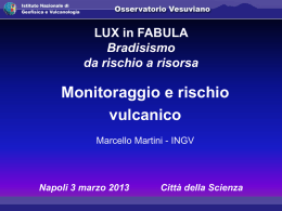Monitoraggio Geochimico ai Campi Flegrei